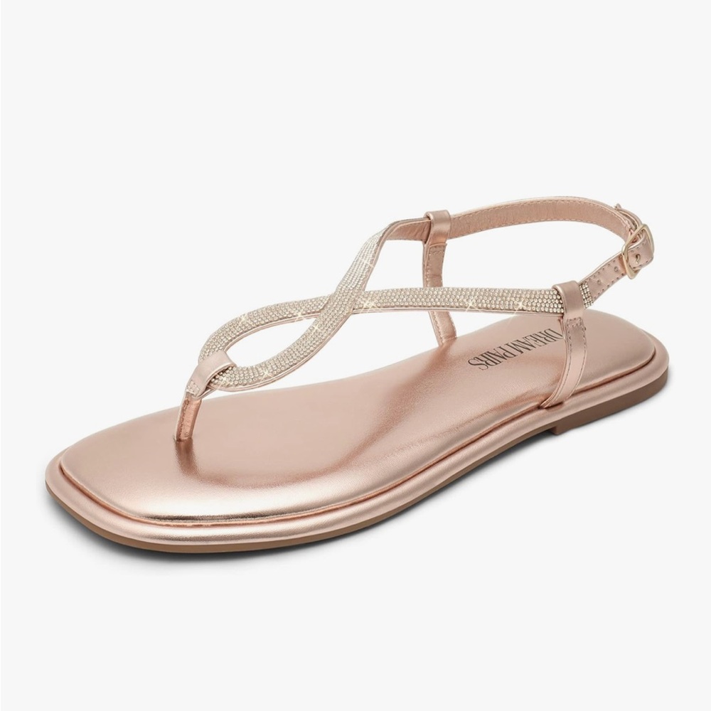 Women's Champagne/Gold Sandals